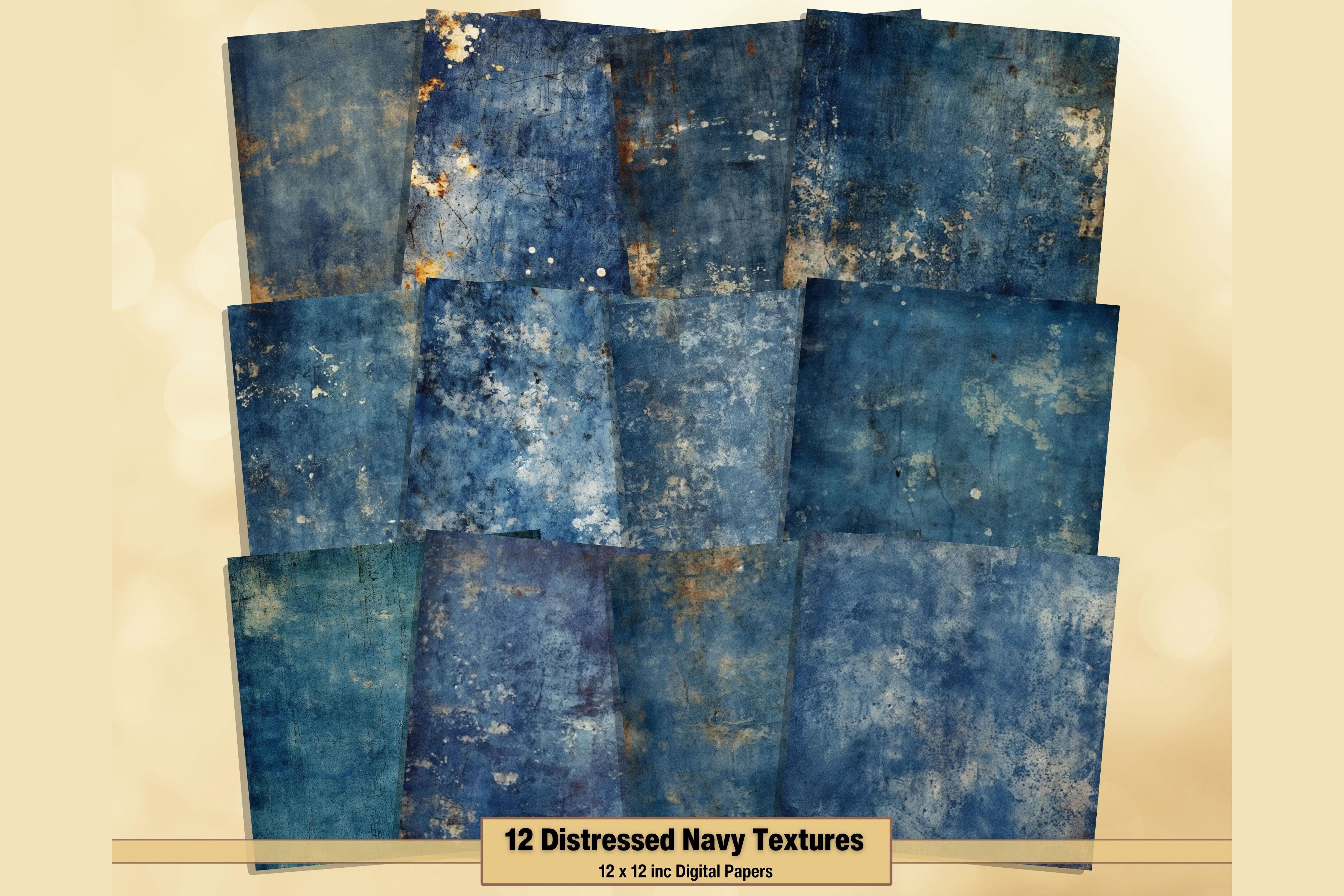 Distressed Navy Textures