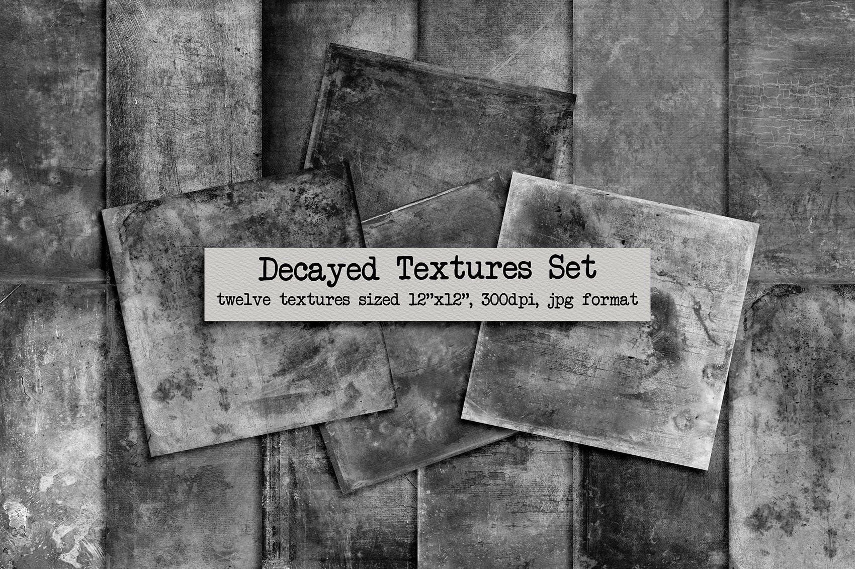 Decayed Textures Set